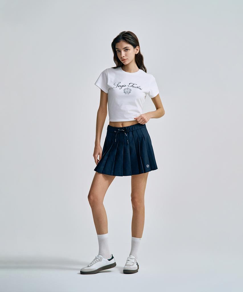 SERGIO TACCHINI W String Classic Skirt (Navy)