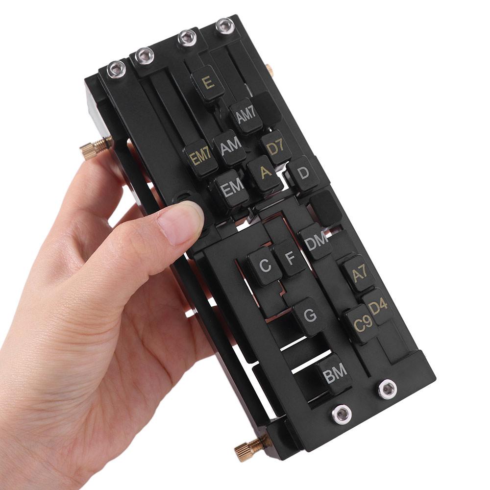 Asystent Nauki Gry na Gitarze Pomoc Trener Akordów Narzędzie do Ćwiczeń Palców Gitary Trener Gitary