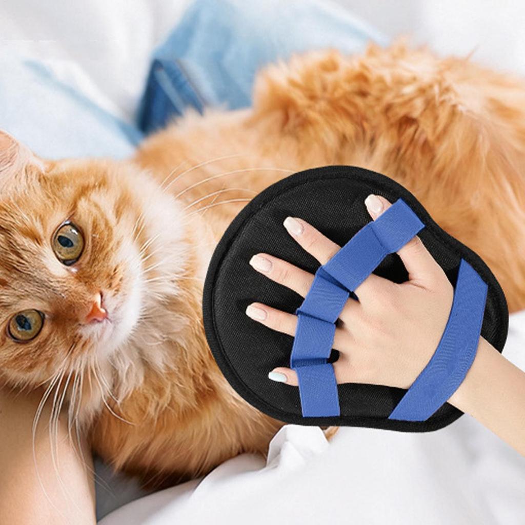 Pet Hair Remover Glove Electrostatic Cleaner Two-Way Puppy Shedding Gloves For Couch Furniture Car Seat Carpet Clothes Bed