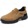 Men's Casual Sports Shoes 2025 Autumn Comfortable Non Slip Outdoor Sports Shoes Quality Soft Sole Fashion Suede Running Shoes