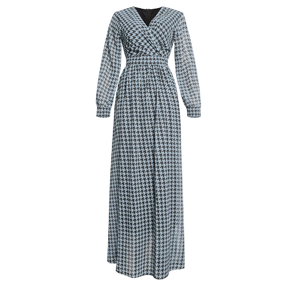 2022 European & American Chiffon Long Dress - African Plus Size Socialite Fairy Style