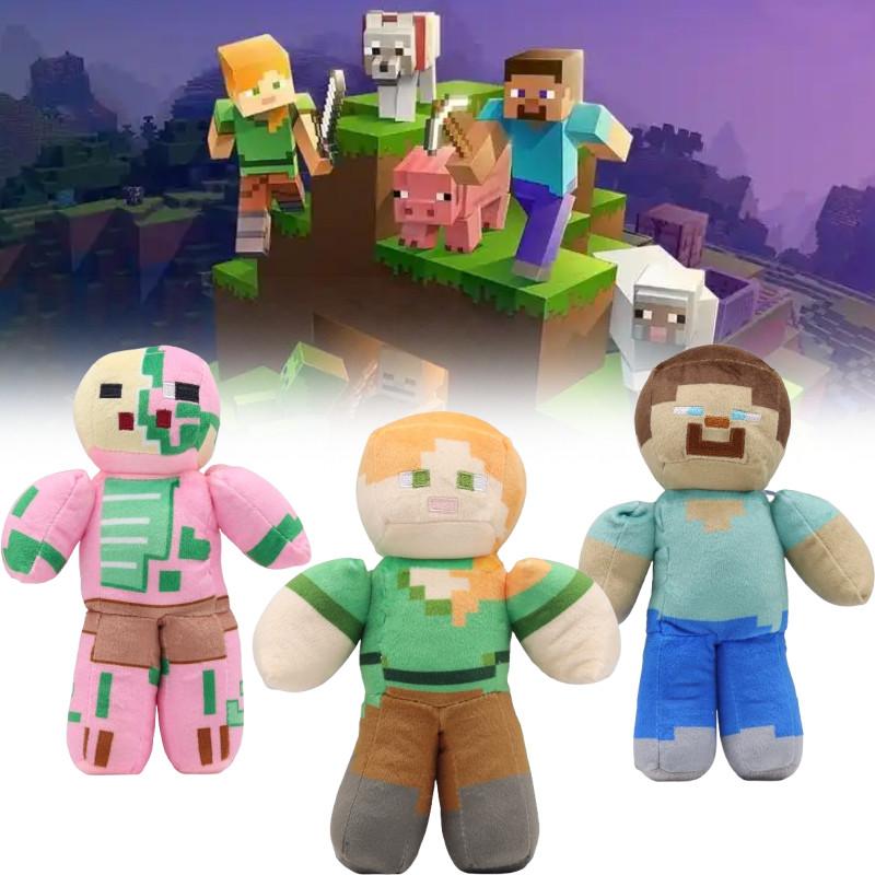 Pluszowa Zabawka Lalka Mieszkaniec Minecraft Dla Kolekcjonerów I Fanów