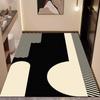 Luxury Leather Entrance Mat: Wash-Free, Wipeable Door Mat for Home and Porch