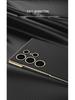GKK Electroplated Leather Bracket Phone Case for S24 Ultra - Drop-Proof with Precise Cutouts