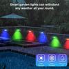 Smart Colorful LED Pathway Lamp with Bluetooth App Voice Control for Indoor/Outdoor Decoration