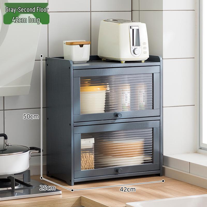 Tiered Kitchen Countertop Spice and Utensil Organizer Shelf