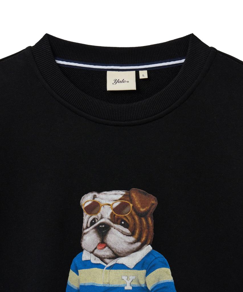 YALE Handsome Dan Sweatshirt_Black