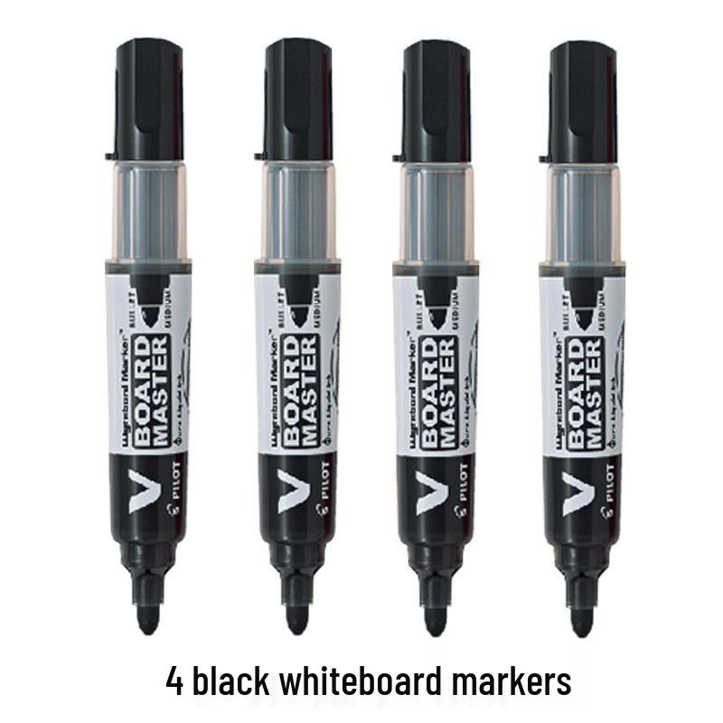 PILOT Hyaku Raku Raderbar Whiteboardpenna, Stor Kapacitet, Utbytbar Spets