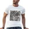 Block Print Leaf Pattern Block Pattern Botanical T-Shirt UV Sun Protection Tee Shirt