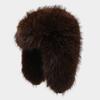 Unisex Winter Trapper Hat with Thick Earflaps, Warm Outdoor Snow Hat for Cold