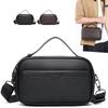 Men's Versatile Multifunctional Handbag: Three-Use Shoulder, Crossbody, Phone, and Clutch Bag with Multi-Buckle Pockets.