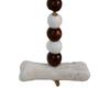 Ghost Bell Hanging Ornament Resin White Ghost Wind Chime Decoration for Halloween Home Garden Party Decor