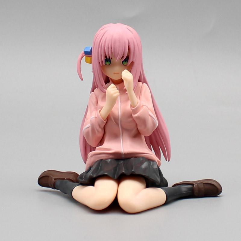 Japanese Anime Kawaii BOCCHI THE ROCK! Gotou Hitori Pvc Action Anime Figure Desk Ornament Home Decoration
