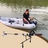 Piesă de schimb elice barcă, cu suport pentru caiac, propulsor acvatic, elice acționată manual pentru barcă gonflabilă, canoe