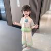 Hanfu ragazza abito estivo in stoffa stile cinese Abito antico Tang costume super fata abito bambina sirena gonna principessa indumento intimo