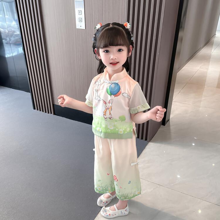 

Ханфу девушка в китайском стиле тканевое летнее платье античный костюм Тан костюм супер феи платье маленькая девочка юбка русалки принцессы нижнее белье XL