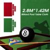 9 Foot Pool Table Felt Accessories Green/Red 9ftx5ft Professional Green for American Billiard Snooker Pool Table Cloth 280x142cm