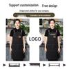 Thickened Canvas Apron for Kitchen, Gardening, Painting, Coffee Shop, Catering, and Cooking