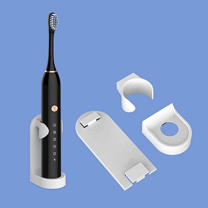 Bathroom Electric Toothbrush Holder Wall Mount Storage Storage Toothbrush Base