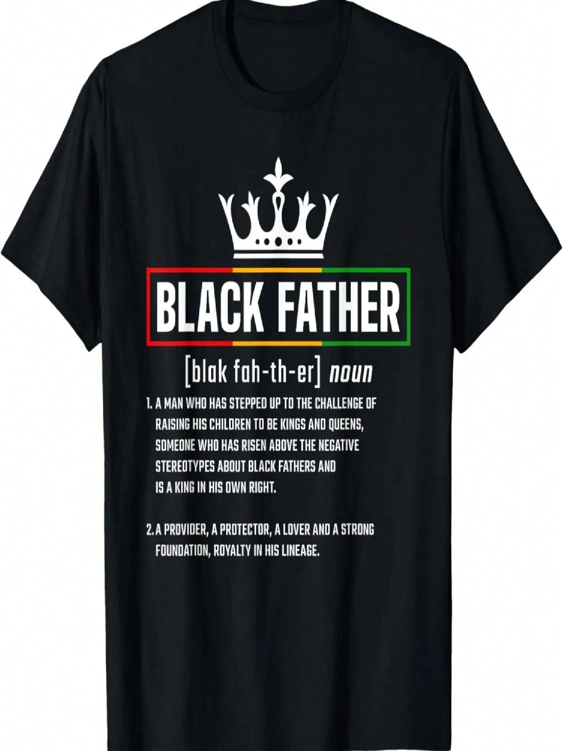 Dope Black Father Definition, Month Dad T-Shirt S разноцветный