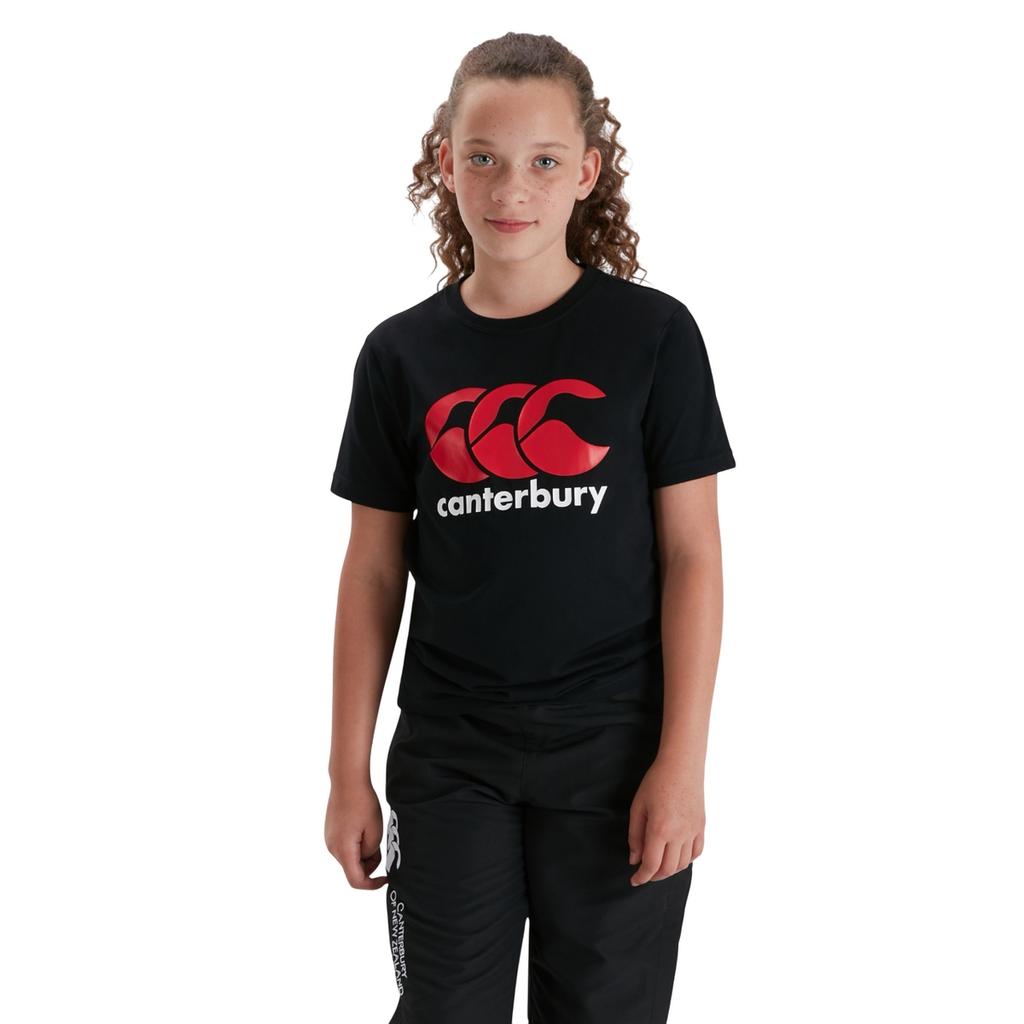 canterbury Childrens/Kids Logo T-Shirt