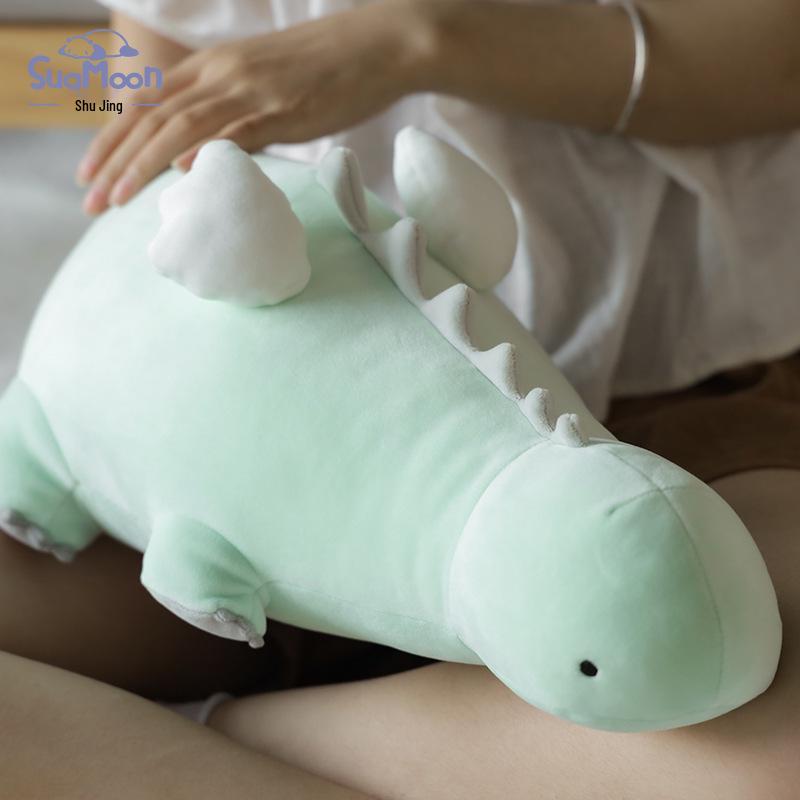 Shu Meng Little Dinosaur Plush Sleep Companion for Girlfriends 28x20x50 cm