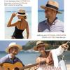 Summer Large Size 64cm Classic Sun Hats for Men Women Panama Hats Couple Wide Brim Beach Straw Hat Big Head Plus Size Fedora Hat