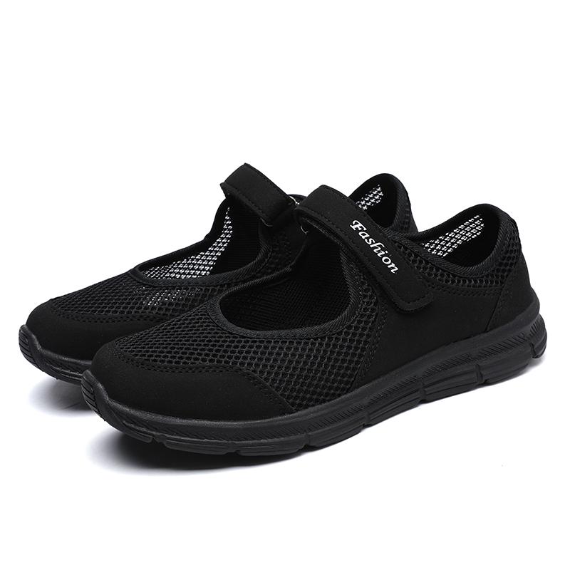 Fashion Women Sandals  Breathable Vulcanized Shoes White ZapaWomen Sneakers Breathable Mesh Casual Walking Shoes Zapatillas De Mujer