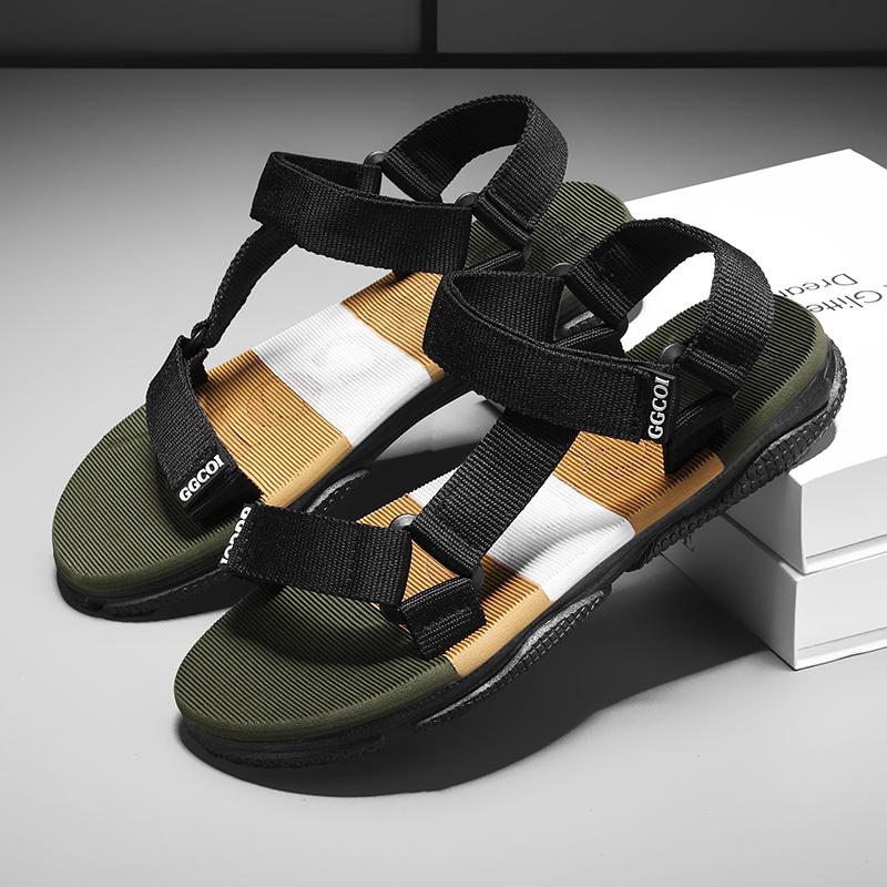 39-45 Letní Pánské Sandály s Protiskluzovou Podrážkou Značkové Brodivé Plážové Boty Chlapecké Pánské Tenisky Ležérní Outdoorové Luxusní Módní Doprava Zdarma
