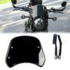 Easy Installation Motorcycle Windshield permanent Look Lightweight ABS Plastic For Different Bikes