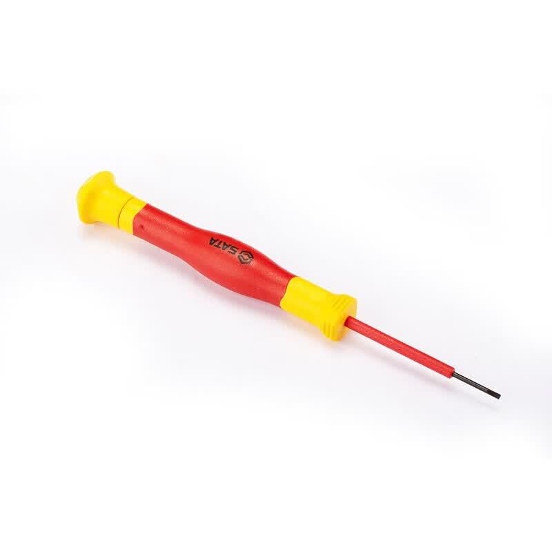 SATA VDE Insulated Slotted Miniature Screwdriver