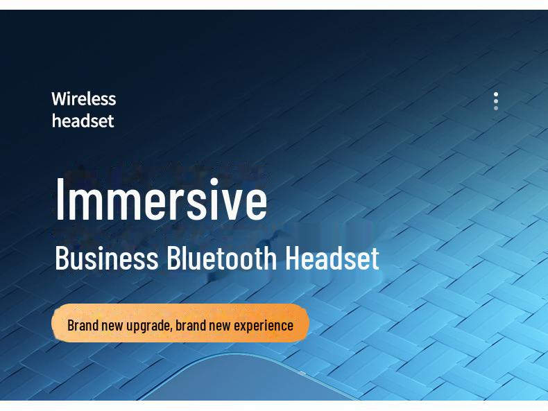 V9 X6 Voice-Controlled Bluetooth Headset: Noise Reduction, Wireless, Ultra-Long Standby, 4.0, Sports Ear-Hook, In-Ear Design.