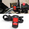 10 Pcs 12V 7/8" Motorcycle ATV Handlebar Switch For Headlight Fog DRL Work Light