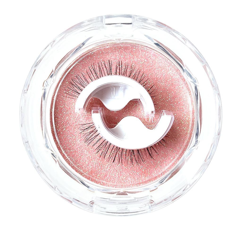 with Spare Tape Glue Free False Eyelashes Long Lasting False Eyelash Clusters  Makeup Tools