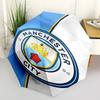 Manchester City Football Club Print Automatic Umbrella, 8 Rib Iron Frame, Plastic Handle, Suitable for Outdoor Travel &Daily , Ideal Gift
