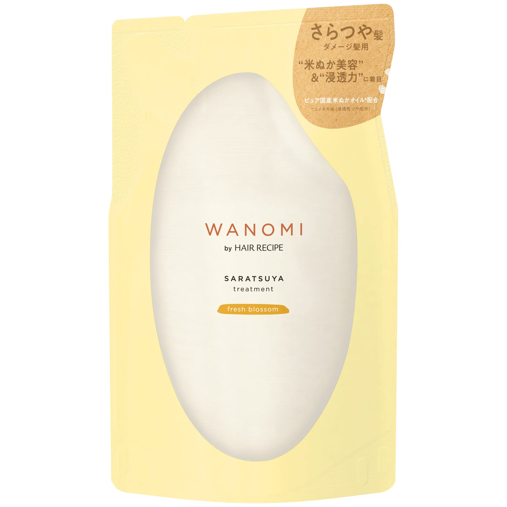

Рецепт для волос Wanomi Saratsya Treatment Refill 300 г для поврежденных волос