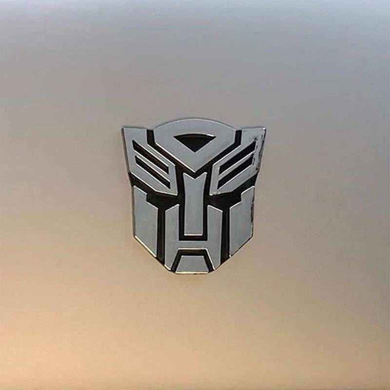 Transformers car stickers personalized car stickers decorative car stickers scratch car stickers chrome plated PVC car stickers