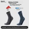 ALPINT MOUNTAIN Men's Professional Hiking Socks, CoolMax High-Top Quick-Dry Breathable Sports Socks for Outdoor Trekking