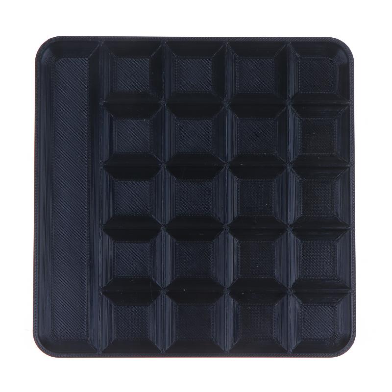 Multi Compartment Plastic Sorting Tray with Slots for Hardware Paint Brushes Electronic Components Home Repair Tool Storage