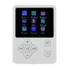 Thin Lightweight Portable Color Screen HiFi MP3 MP4 Music Player USB2.0 Cross Button White