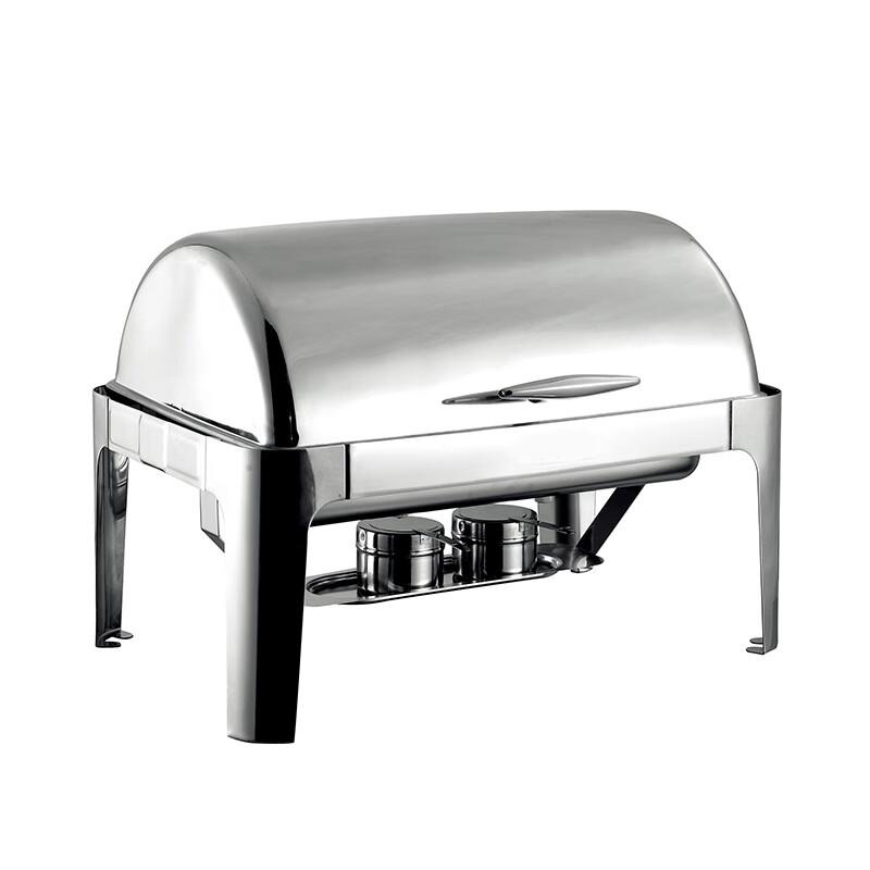 Jun Kai Wei Square Flip-Top Buffet Food Warmer