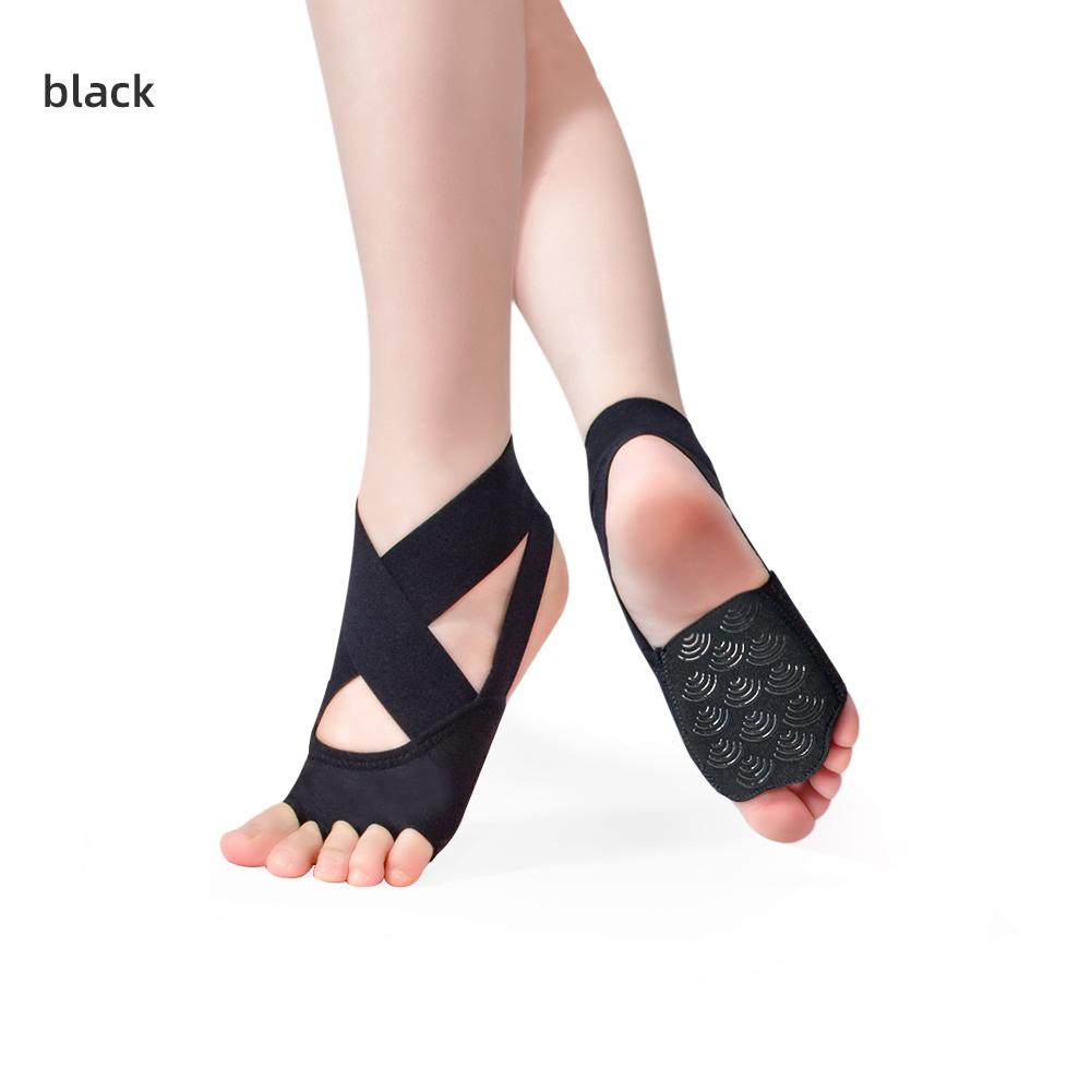Custom Non-Slip Yoga Socks for Women Pilates Dance Gym Training Shoes for Home Exercise