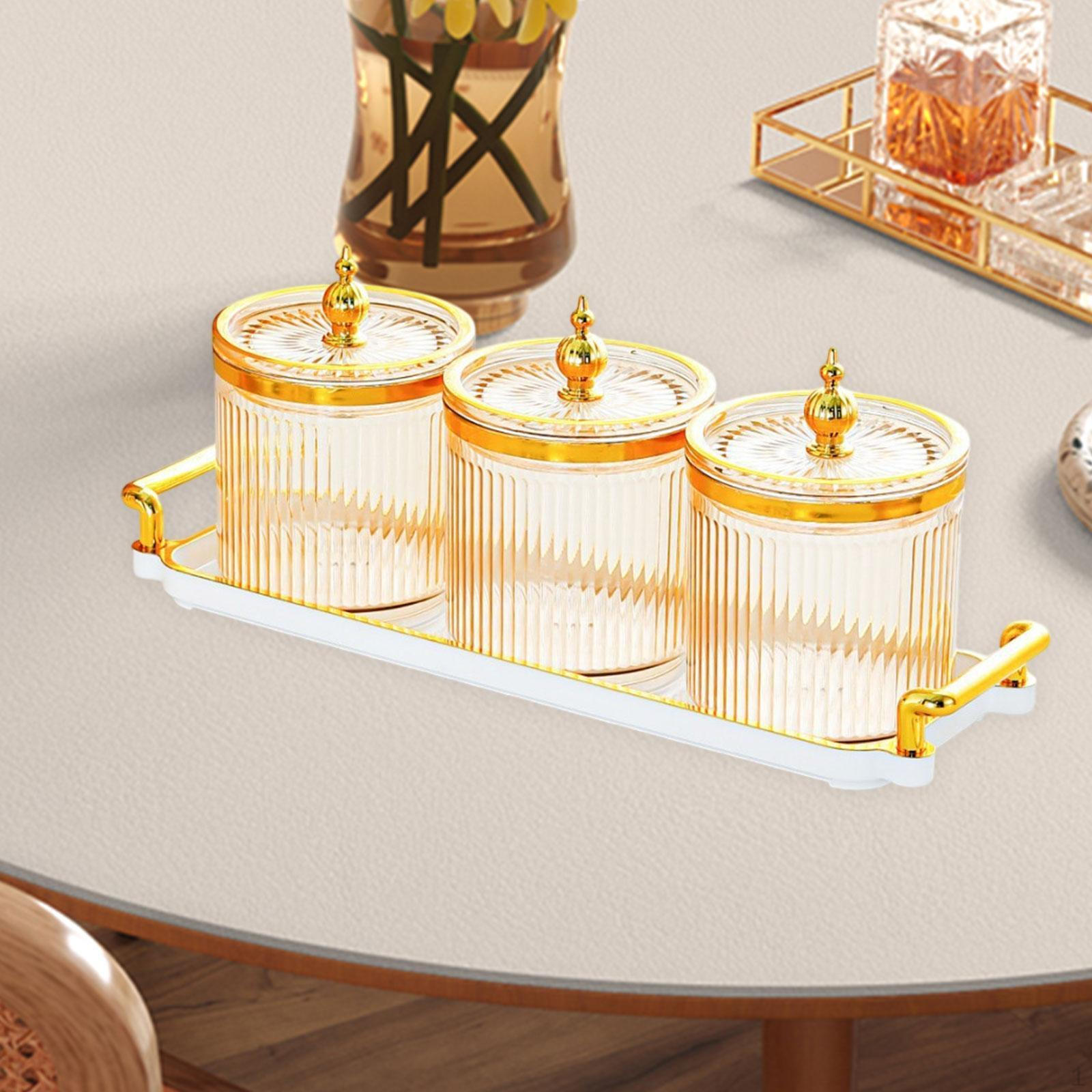 

Контейнер для закусок и сухофруктов с крышкой 3 grids коричневый