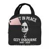 Ozzy Osbourne Yelling Sharon Insulated Lunch Bag for Women Kids Leakproof Food Boxes Thermal Lunch Box Tote
