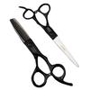 6.0 Inch Half Body Black, Waldorf Personality, Hair Scissors, Hair Scissors, Flat Scissors, Bangs Scissors, Thin Scissors