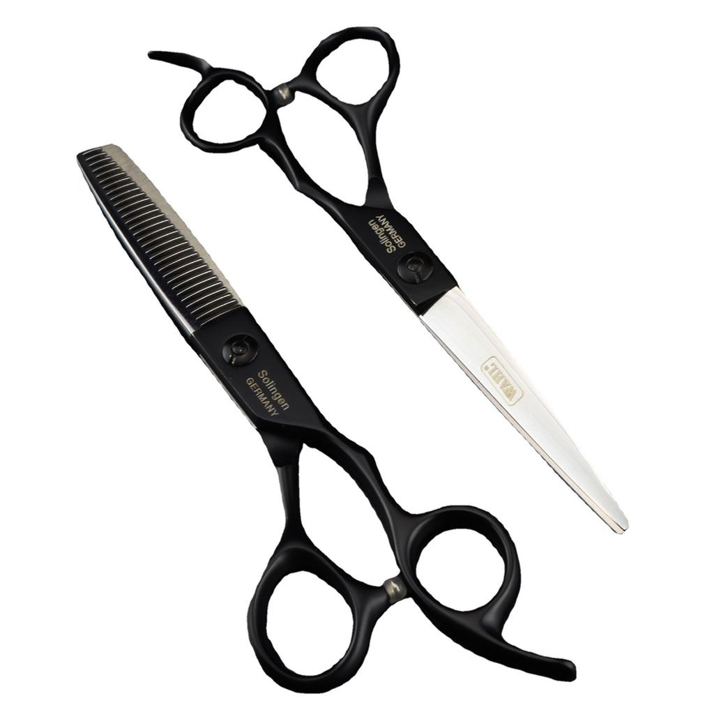6.0 Inch Half Body Black, Waldorf Personality, Hair Scissors, Hair Scissors, Flat Scissors, Bangs Scissors, Thin Scissors