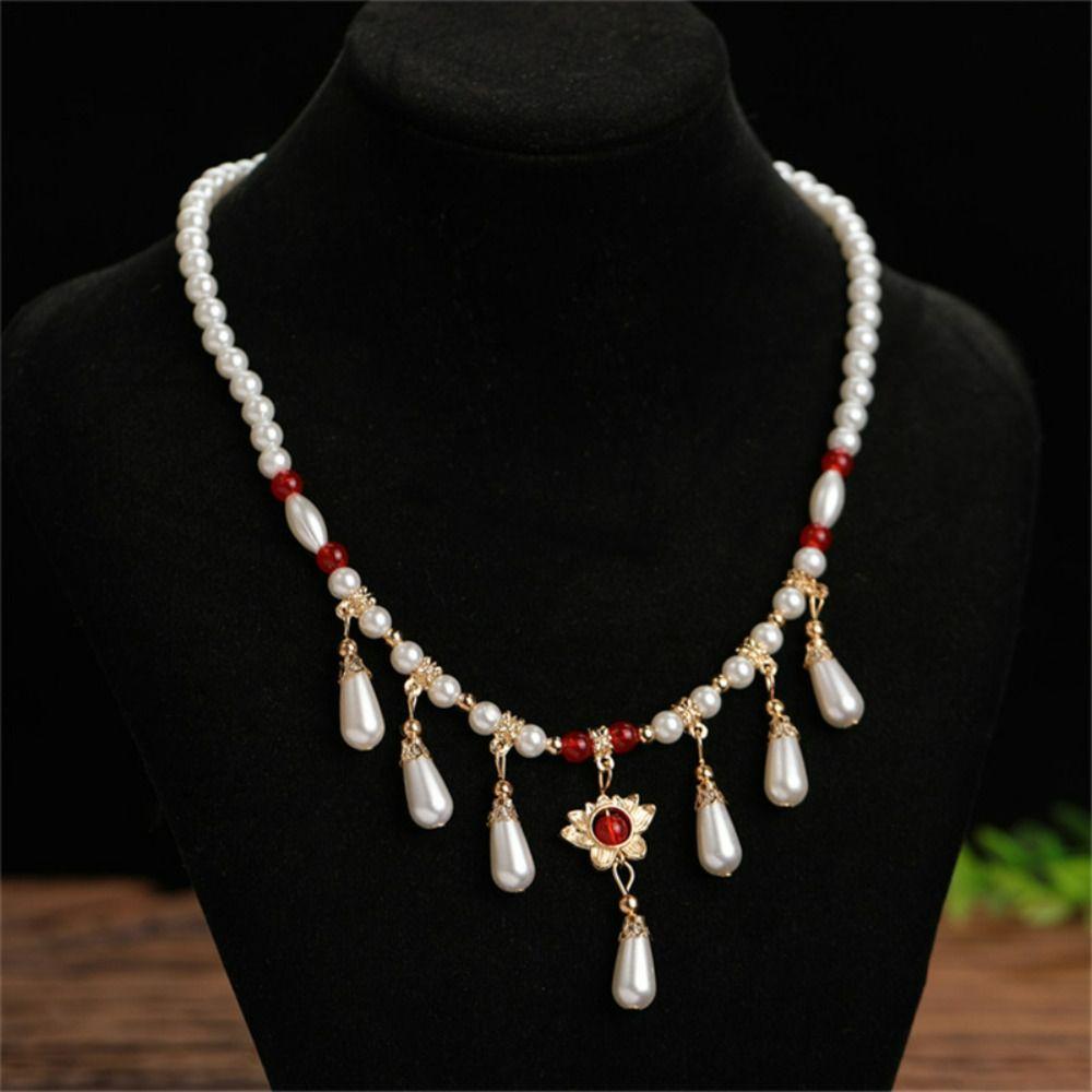

Wedding Temperament Jewelry Accessories Ancient Style Choker Women Necklace Cheongsam Accessories