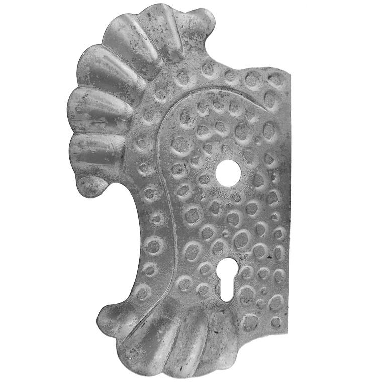 Szyld lewy 72 rozstaw otworów elementy kute 63.119.72 h275xl160 3mm