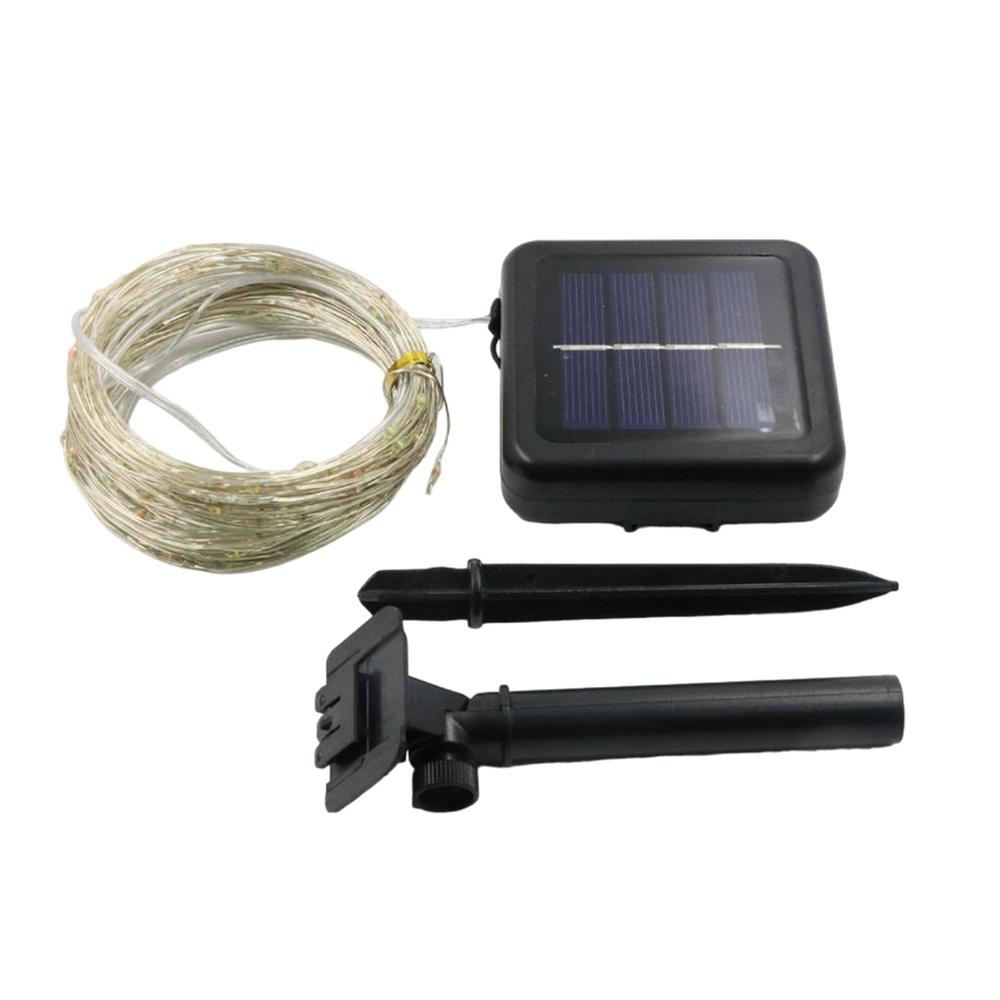 

Solar String Lights Outdoor Waterproof 8 Lighting Modes Christmas Lights Outdoor Solar Powered 39.37ft 100 LEDs Holiday Twinkle