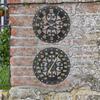 Vintage Wall Thermometer With Resin Frame For Garden And Living Room Decor